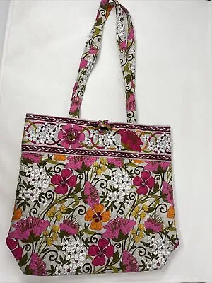 Vera Bradley Toggle Tote In Tea Garden • $34