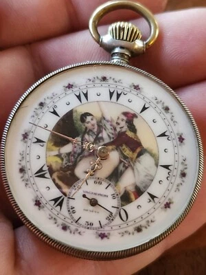 $1499 • Buy Vintage Antique Vacheron Constantin Silver Pocket Watch Skeleton