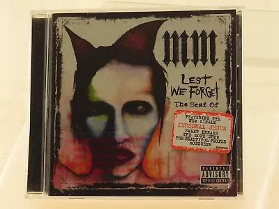 Marilyn Manson ‎ Lest We Forget The Best Of 2004 Interscope Records • $6.97