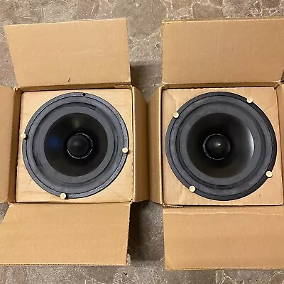 PAIR Seas 8  Woofer P21/RFP H511 Phase Plug 8 Ohm 32hz - 2500hz Magnesium • $120