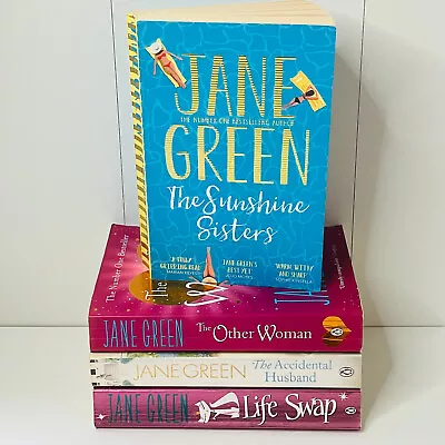 Jane Green 4 Book Bundle - The Other Woman; Life Swap; The Sunshine Sisters + • £7.95