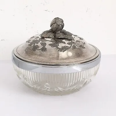 £5 • Buy Antique Vintage Silver Plated Butter Dish
