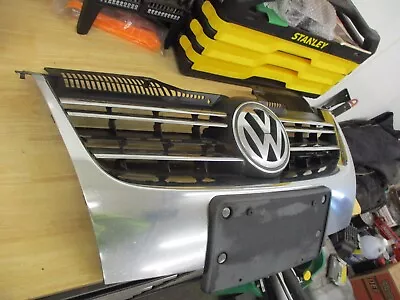 05 06 07 08 09 10 VW Jetta Front UPPER Radiator Bumper  Grill Chrome OEM PLASTIC • $72