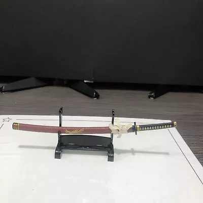 Miniature Japanese Samurai Sword Kanata 6.5” With Stand • $15.99