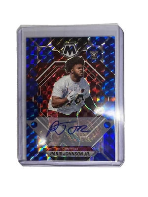 $3 • Buy 2023 Panini Mosaic Paris Johnson JR. Rookie Auto #55/99