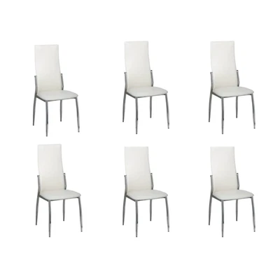 $175.99 • Buy VidaXL 2/4/6x Dining Chairs Kitchen Furniture Chair Faux Leather Multi Colours