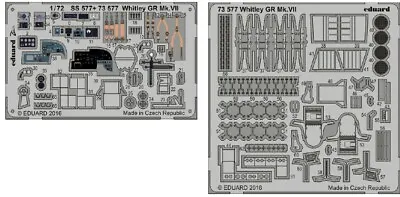 Eduard 1/72 Aircraft- Whitley Gr Mk Vii For Arx (painted) 73577 • £25.45