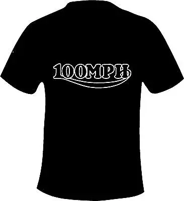 Cafe Racer Rocker 100 MPH Ton Up Style Printed T Shirt In 6 Sizes • £15.49