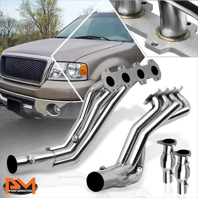 For 04-10 Ford F150 2WD 5.4L V8 Stainless Steel Long Tube Exhaust Header+Gasket • $230.89