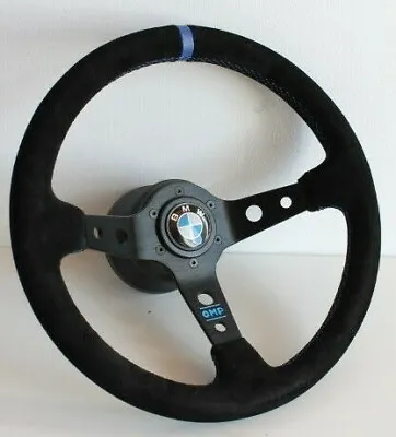 Steering Wheel Fits For BMW Suede Leather Sport Blue E38 E39 E46 Z3 99-05' • $187.24