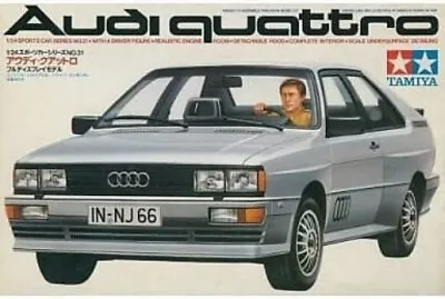 TAMIYA 1/24 Sports Car Series Audi Quattro 24031 • $140.74