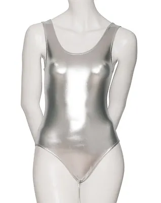 Ladies Dance Ballet Sleeveless Shiny Lycra Leotard All Colours & Sizes KDC026 • £12.65