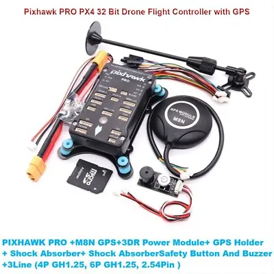 Pixhawk PRO PX4 32 Bit Drone Flight Controller +GPS For Autopilot RC Quadcopter • $134.71