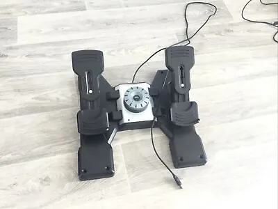 Saitek / Logitech Pro Flight Rudder Pedals For Flight Simulator • £85