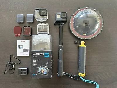 GoPro HERO 5 Black Camera With Accessories *GOOD CONDITION* • $400