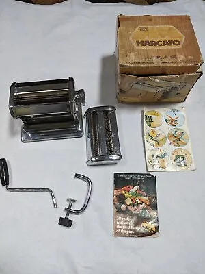 Marcato Atlas Model 150 Lusso OMC Pasta Noodle Maker EUC Made In Italy • $28.75