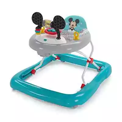 Baby Mickey Mouse Original Bestie 2-in-1 Infant Activity Walker Blue • $41.99