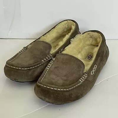 UGG 1106878 - Women's Sz 7 Ansley Slipper House Shoe Moccasin Espresso Brown • $44.94