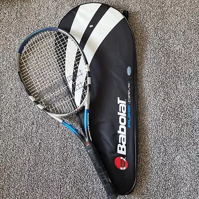 Babolat Soft Drive 4 3/8 Soft Woofer Tennis Racket & Bag • £49.99