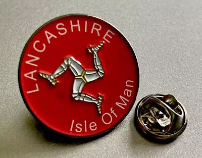 Lancashire Supports Isle Of Man TT Pin Badge Ace Cafe 59 Ton Up BSA • £9.99