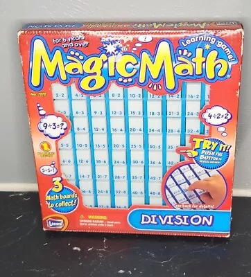 Vintage Magic Math Machine Division Learning Education Home School Tutor 1999 • $29.99