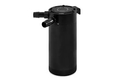 Mishimoto Universal XL Compact Baffled Oil Catch Can 2-Port Black 1/2  Hose Barb • $166.95