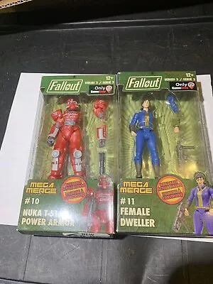 Fallout Mega Merge #10 Nuka T-51 And Female Dweller Lot • $76