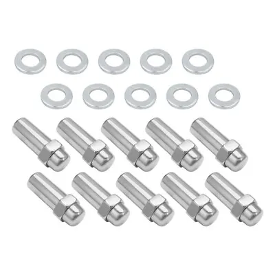 STP-WN5120K10-CHM Wheel Lug Nut Kit Chrome Cragar Weld SST Mag Length 2.12 • $44.05