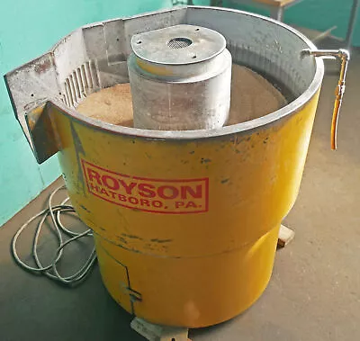 Royson 5 Cu/Ft Round Bowl Vibratory Finisher With No Separation 5-CTV • $6950