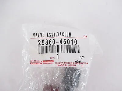 $77.13 • Buy Genuine OEM Toyota Lexus 25860-46010 EGR Vacuum Switching Control Valve