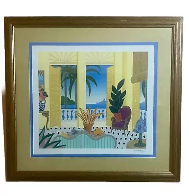 Original Thomas McKnight Serigraph “Nassau” Limited Edition. CLXXX/CC (180/200) • $795