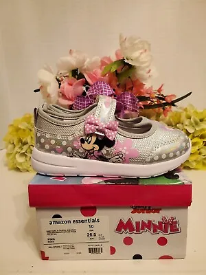 Disney Jr.   ~ Minnie Mouse Toddler Girls 💞 Size 10 Shoes ~ Pink Rose ~ NWB • $18.99