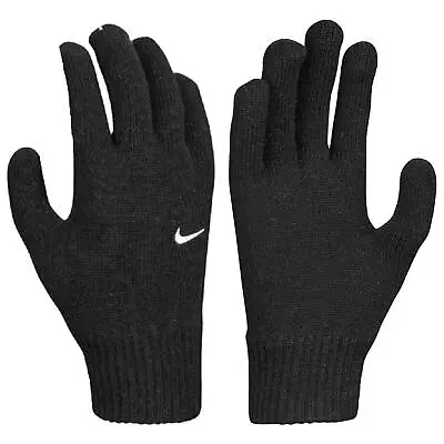 Nike Unisex Winter Gloves S/M For Men Women & Kids Football Running Black Glove • £9.99