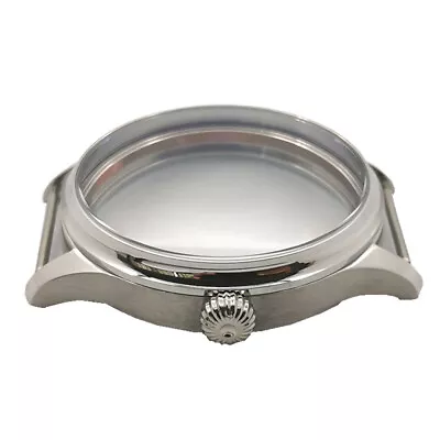 Elegant 44MM Stainless Steel Watch Case Fit For ETA6497/6498 Watch Movement A • $31.79