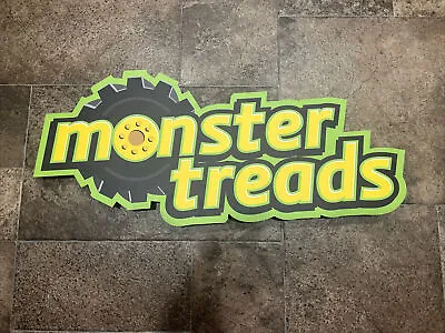 Ertl Tomy Monster Treads Farm Toys Display Wall Hanging Sign • $19.99