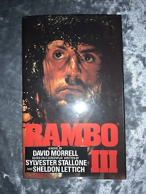 Rambo III (Rambo 3) - 1988 By David Morrell HARDBACK RARE First Edition • £13