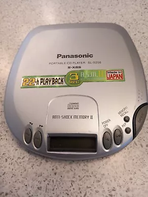 Panasonic SL-S208 Portable CD Player Fully Working With Original Box Headphones • £42.99