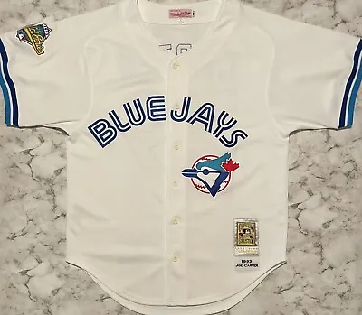 Vintage Mitchell & Ness Toronto Blue Jays Joe Carter 1993 World Series Jersey • $429.99