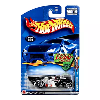 HOT WHEELS '41 Willys Coupe Black Masters Of The Universe Ramman MOTU 54385 2002 • $3.99