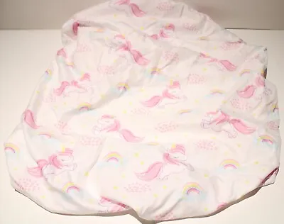 The Peanutshell Fitted Mini Crib Playard Sheet Unicorn *No Package • $14.14