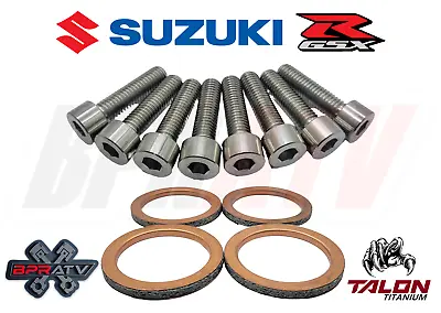 Suzuki GSX-R600 GSX R750 R1000 R1100 TITANIUM Exhaust Manifold Gasket Repair Kit • $39.99