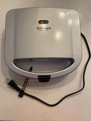 $9.99 • Buy Cuisinart Griddler Grill Panini Press Sandwich Maker Model GR-1 Used Once