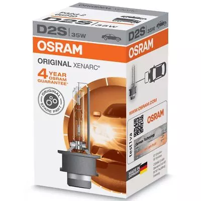 Osram 66240 D2S XENARC HID Original Xenon Upgrade Gas Bulb X1 • $43.94