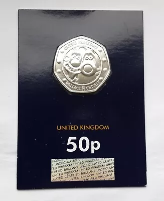 £0.99 • Buy 2019 WALLACE AND GROMIT BU 50p COIN BRILLIANT UNCIRCULATED WESTMINSTER COINS#