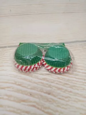 $1.99 • Buy New! CHRISTMAS Grinch MINI Cupcake Liners Cups Wrappers Party Muffin Candy Cane