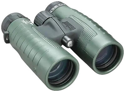 Bushnell Trophy Bone Collector 10x42 Green Binoculars Roof Prism Harness • $89.99