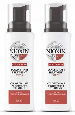 Nioxin System 4 Scalp And Hair Treatment 100 Ml X 2 • $58.95