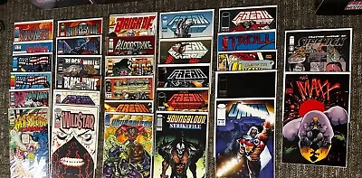 Early Image Comics Lot Big Comic Lot See Pictures! Bloodstrike The Maxx ETC • $10.99
