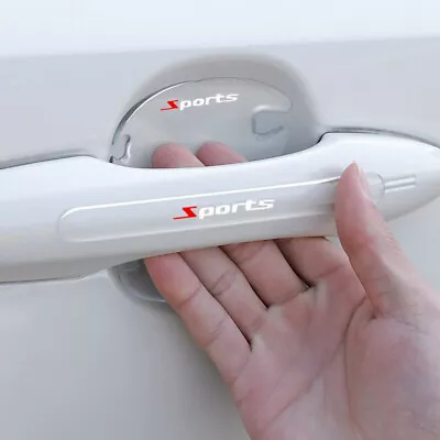£7.80 • Buy 8x Clear Car Door Handle Bowl Stickers Anti-scratch Protector Cover Accessories