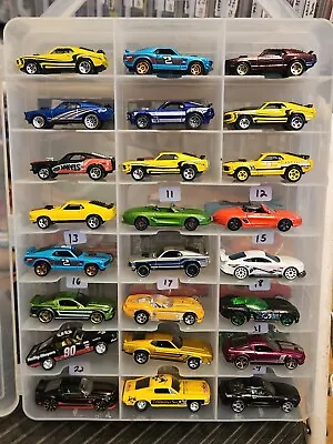 Hot Wheels & Matchbox (case #205) FORD MUSTANGS 65 67 70 93 95 Shelby • $1.99